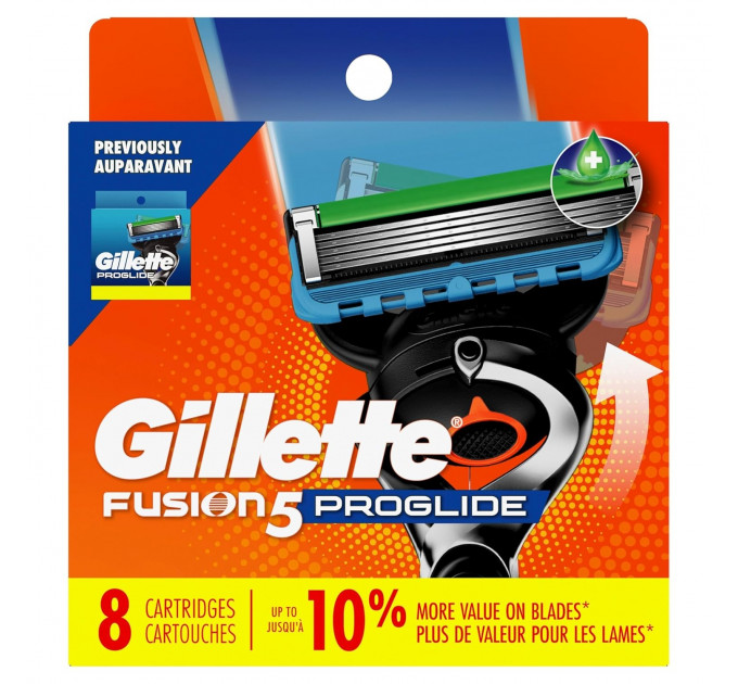 Змінні картриджі для гоління Gillette Fusion 5 ProGlide 8 шт.