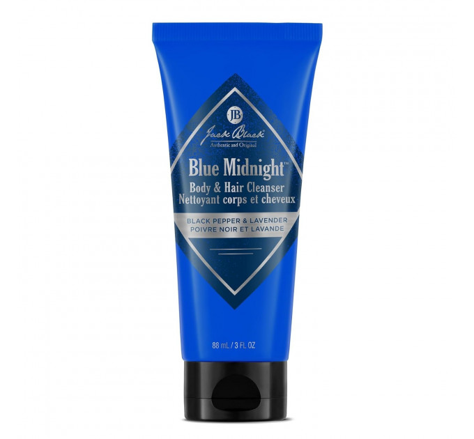 Чоловічий гель-шампунь для тіла та волосся Jack Black Blue Midnight Black Pepper & Lavender 88 мл
