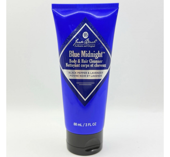 Чоловічий гель-шампунь для тіла та волосся Jack Black Blue Midnight Black Pepper & Lavender 88 мл