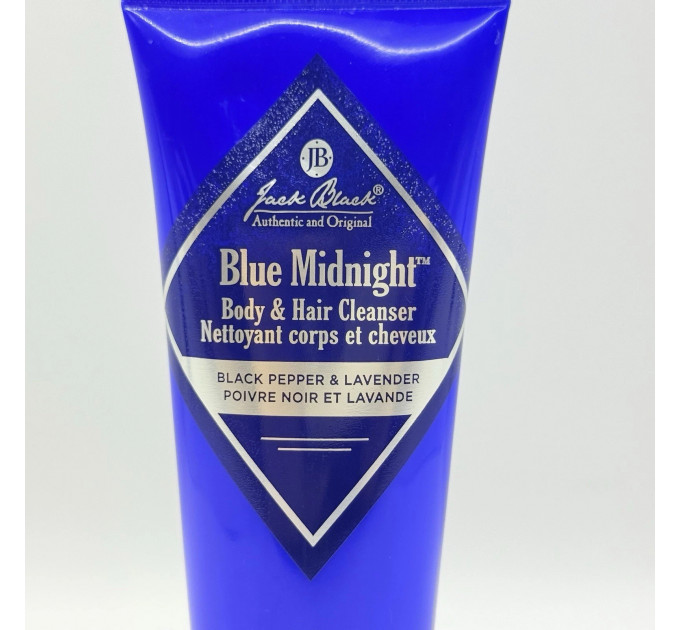 Чоловічий гель-шампунь для тіла та волосся Jack Black Blue Midnight Black Pepper & Lavender 88 мл