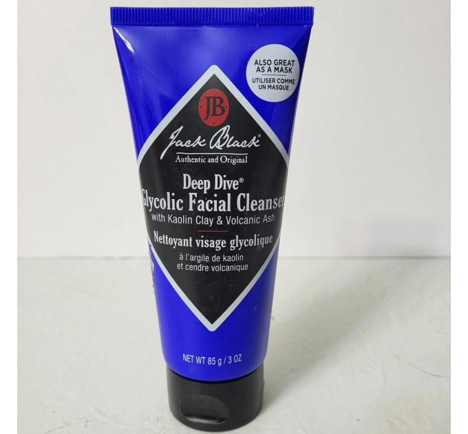 Чоловічий засіб для очищення обличчя 2-в-1 Jack Black Deep Dive Glycolic Facial Cleanser 85 г
