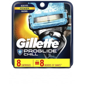 Змінні картриджі для гоління Gillette ProGlide Chill з охолоджуючим ефектом 8 шт.