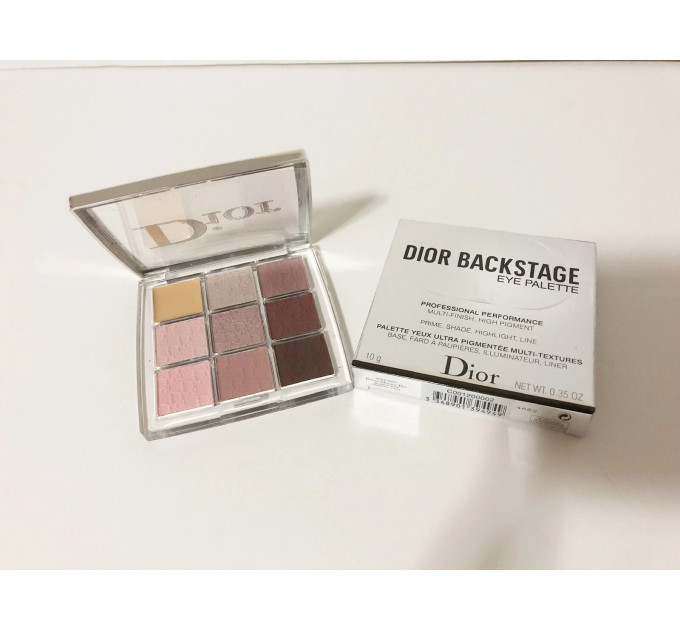 Палітра тіней для повік Dior Backstage Eye Palette 002 Cool Neutrals Холодний нюд 10 г