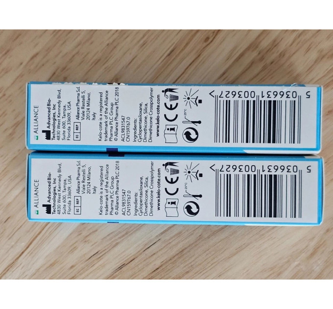 Гель от шрамов и рубцов Kelo-Cote Silicone Scar Gel 15 г срок годности 05/2026