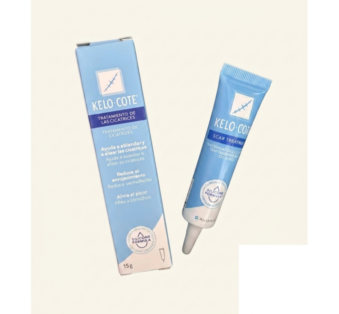 Гель от шрамов и рубцов Kelo-Cote Silicone Scar Gel 15 г срок годности 05/2026