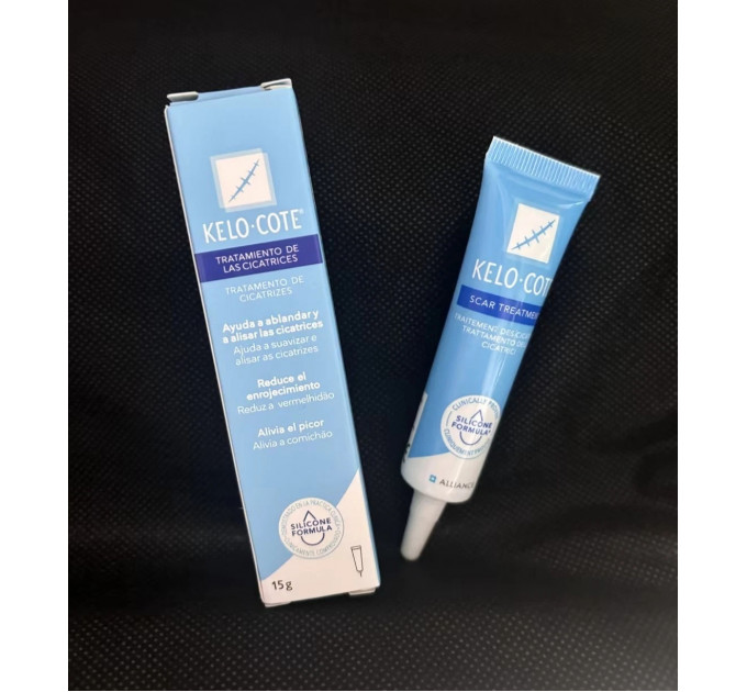 Гель от шрамов и рубцов Kelo-Cote Silicone Scar Gel 15 г срок годности 05/2026