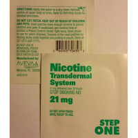 Нікотиновий пластир Rugby Nicotine Transdermal System 1 шт 21 мг Рівень 1