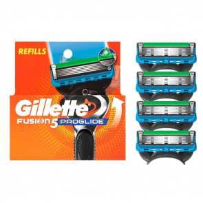 Змінні картриджі Gillette Fusion5 Proglide 4 шт. Змінні картриджі Gillette Fusion5 Proglide 4 шт.