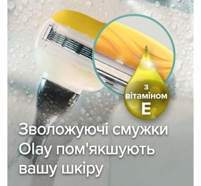 Змінні картриджі для гоління Gillette Venus ComfortGlide Olay Coconut для жінок (6 шт картриджів)