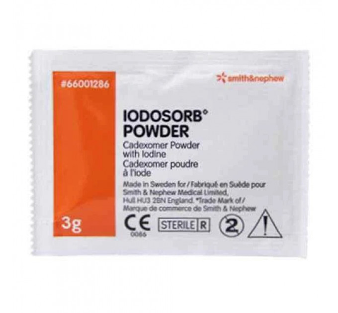 Ранозагоювальний засіб Smith & Nephew Iodosorb Powder 7 шт х 3 г