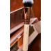 Професійний пензель для нанесення і розтушовування тону ZOEVA 102 Silk Finish Rose Gold
