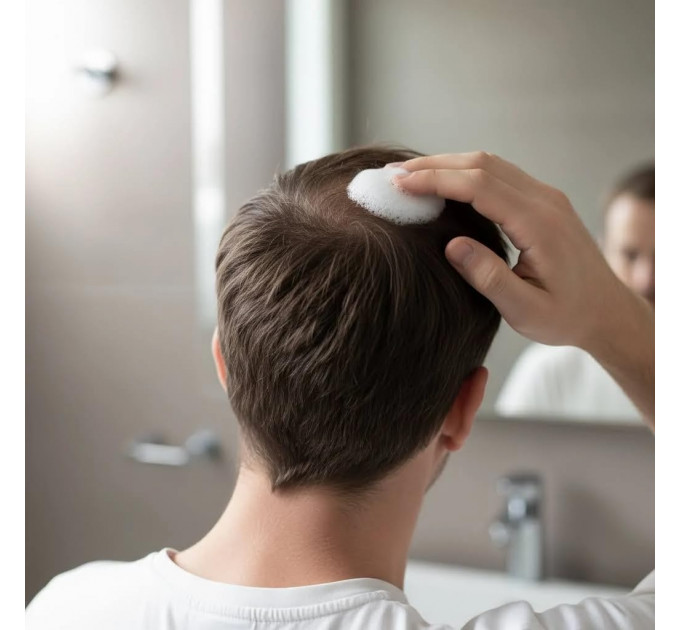Набор мужской косметики от выпадения волос Kirkland Signature Minoxidil 5% (3 флакона пены по 60 г)