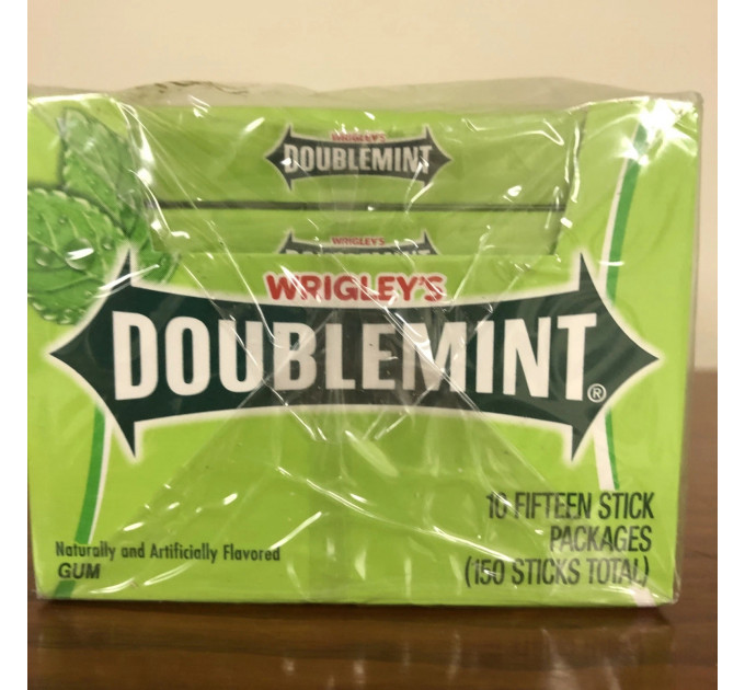 Жевательная резинка Wrigley's Doublemint двойная мята