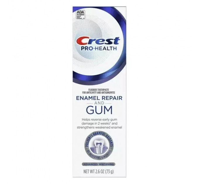 Відбілююча зубна паста для захисту ясен та емалі Crest Pro-Health Gum and Enamel Repair 73 г