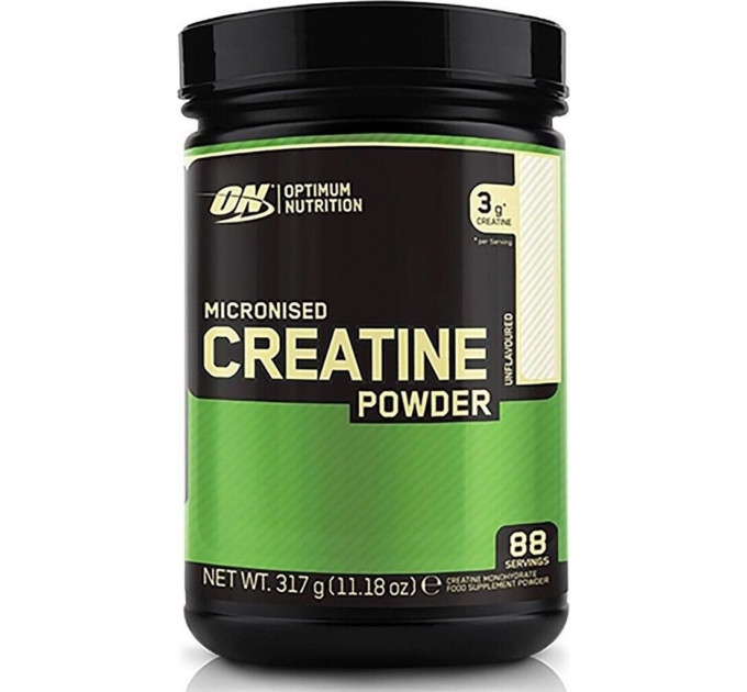 Креатин для набору м'язової маси в порошку Optimum Nutrition Micronized Creatine 317 г