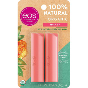 Набір органічних бальзамів для губ EOS Natural Organic з ароматом меду 4 г x 2 шт