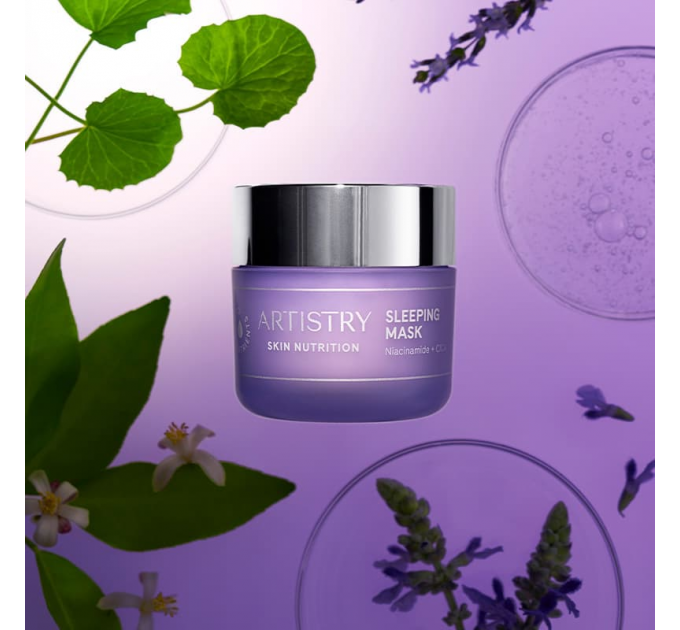 Нічна відновлююча та заспокійлива маска Artistry Skin Nutrition Sleeping Mask 80 г