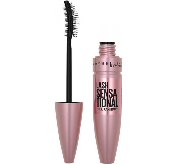 Туш для об'єму та підкручування вій Maybelline New York Lash Sensational Very Black (9.5 мл)