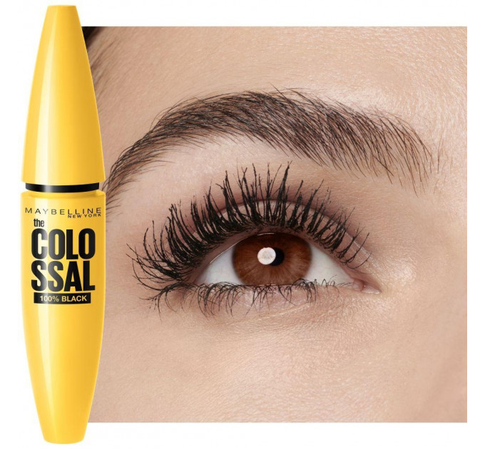 Об'ємна туш для вій Maybelline New York Volum' Express The Colossal 02 Extra Black (10.7 мл)