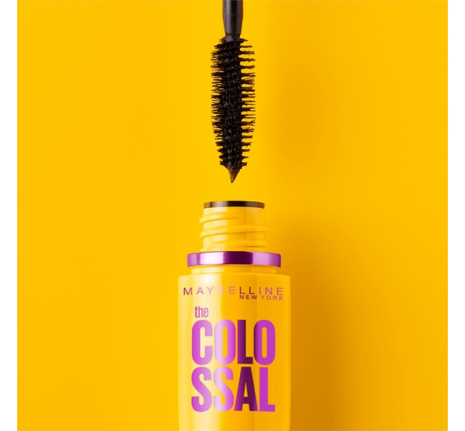 Об'ємна туш для вій Maybelline New York Volum' Express The Colossal 01 Black (10.7 мл)