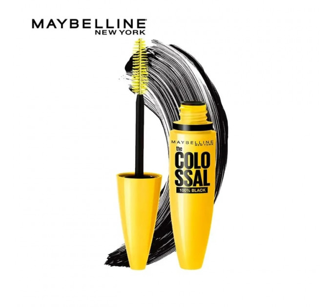 Об'ємна туш для вій Maybelline New York Volum' Express The Colossal 02 Extra Black (10.7 мл)