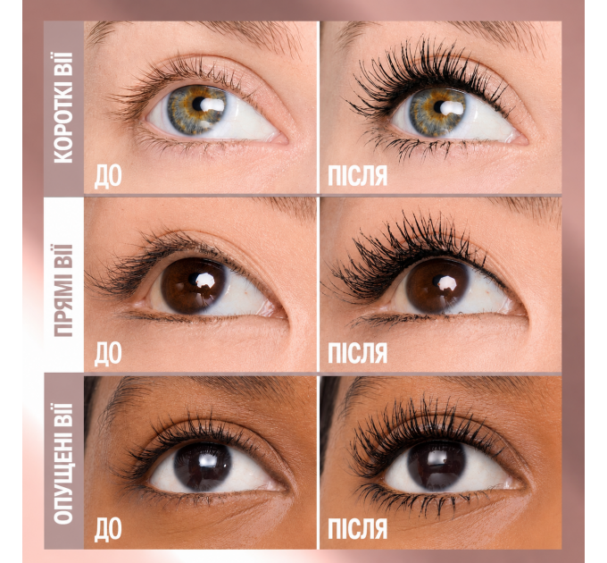 Об'ємна та підкручуюча туш для вій Maybelline New York Lash Sensational Body 01 Black 9.7 мл