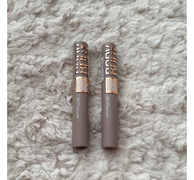 Об'ємна та підкручуюча туш для вій Maybelline New York Lash Sensational Body 01 Black 9.7 мл