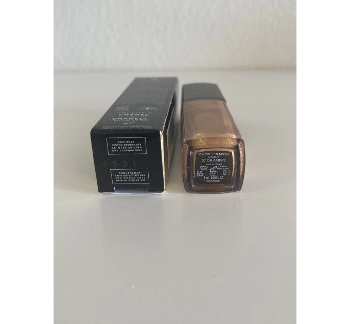 Рідкі сяючі тіні для повік Chanel Ombre Première Laque 27 Or Ambré 6 мл