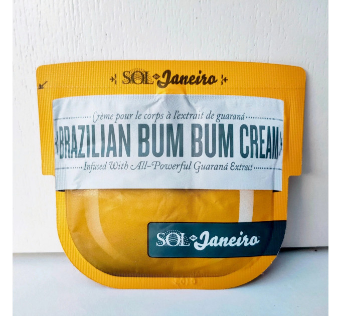 Моделюючий крем для пружності тіла Sol de Janeiro Bum Bum Cream дорожній формат 7.5 мл