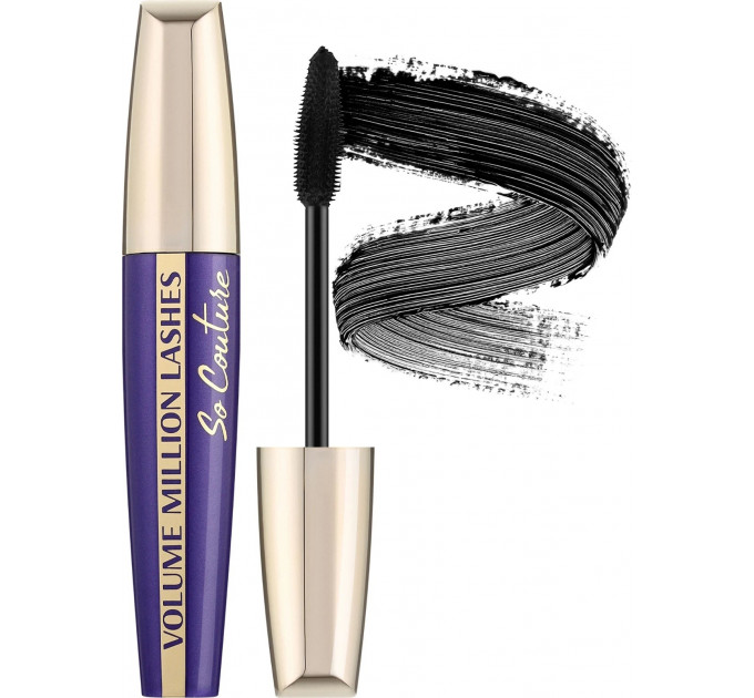 Об'ємна та розділяюча туш для вій L'Oréal Paris Volume Million Lashes So Couture Noir/Black 9.5 мл