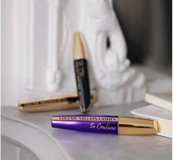 Об'ємна та розділяюча туш для вій L'Oréal Paris Volume Million Lashes So Couture Noir/Black 9.5 мл