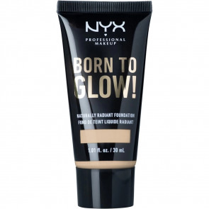 Рідкий тональний крем з ефектом сяйва NYX Born To Glow Naturally Radiant Foundation BTGRF05 Light 30 мл Рідкий тональний крем з ефектом сяйва NYX Born To Glow Naturally Radiant Foundation BTGRF05 Light 30 мл