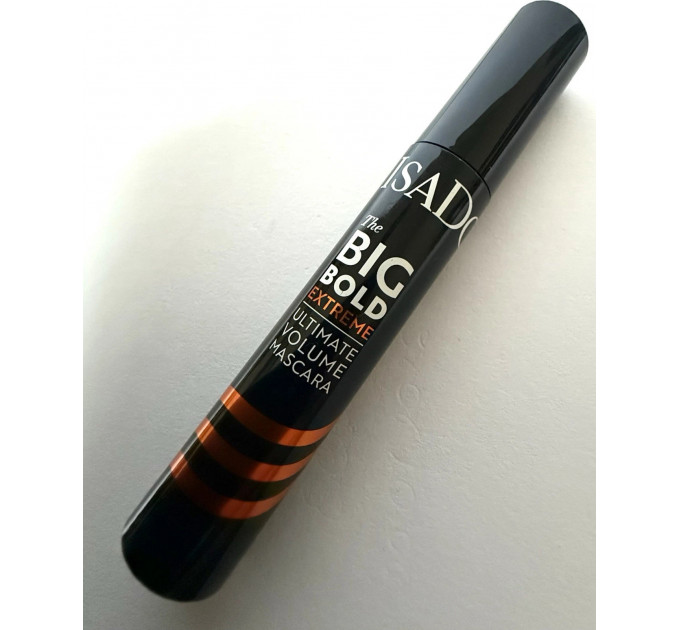 Екстремально об'ємна туш для вій IsaDora Big Bold Extreme Ultimate Volume 15 Extreme Black 14 мл