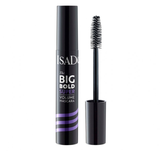 Об'ємна туш для вій IsaDora Big Bold Super Volume 10 Black 14 мл