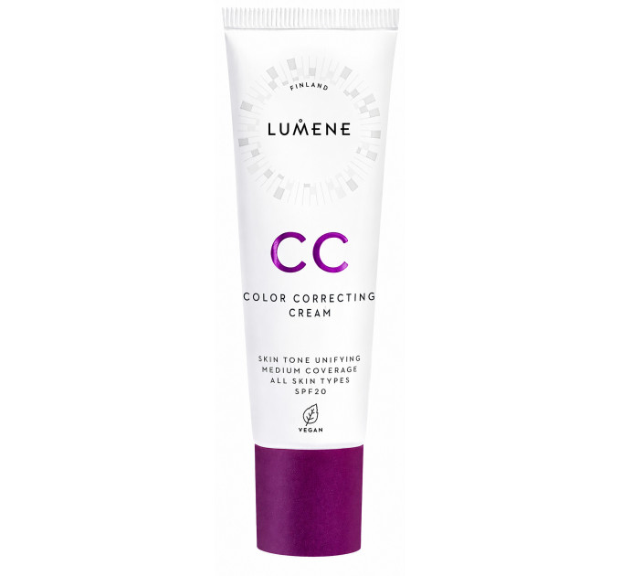 Зволожуючий СС-крем для обличчя Lumene CC Color Correcting Cream 30 мл SPF20