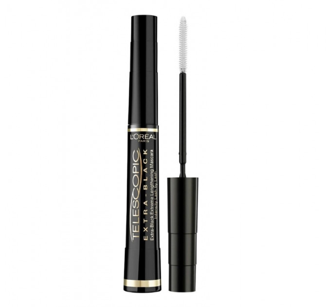 Подовжуюча туш для вій L'Oréal Paris Telescopic Extra Black (Екстрачорний) 8 мл