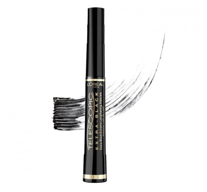 Подовжуюча туш для вій L'Oréal Paris Telescopic Extra Black (Екстрачорний) 8 мл