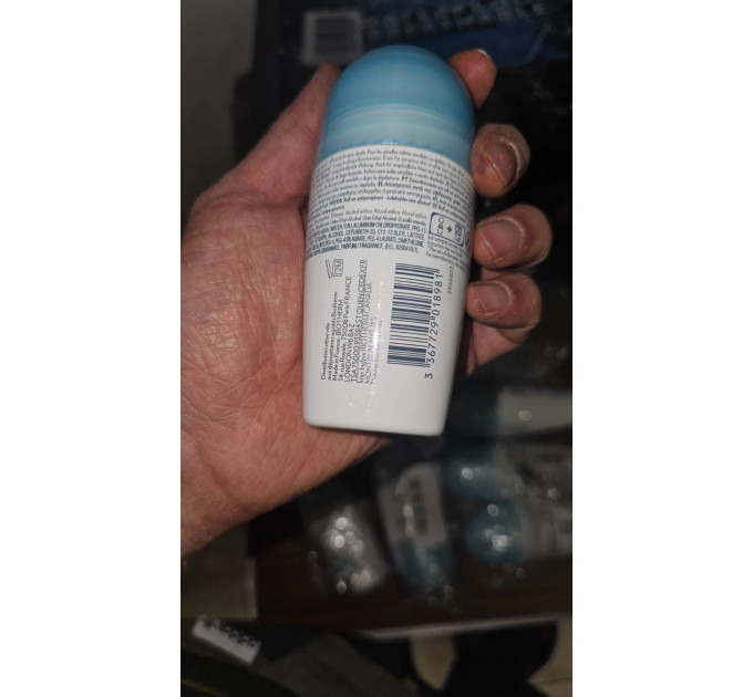 Жіночий роликовий дезодорант-антиперспірант для чутливої шкіри Biotherm Deo Pure Roll-On 75 мл