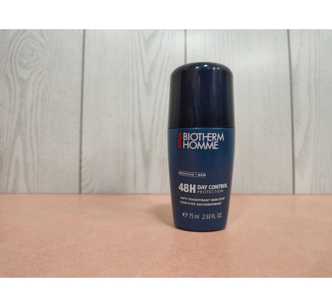 Чоловічий роликовий дезодорант-антиперспірант Biotherm Homme Day Control 48H Protection 75 мл