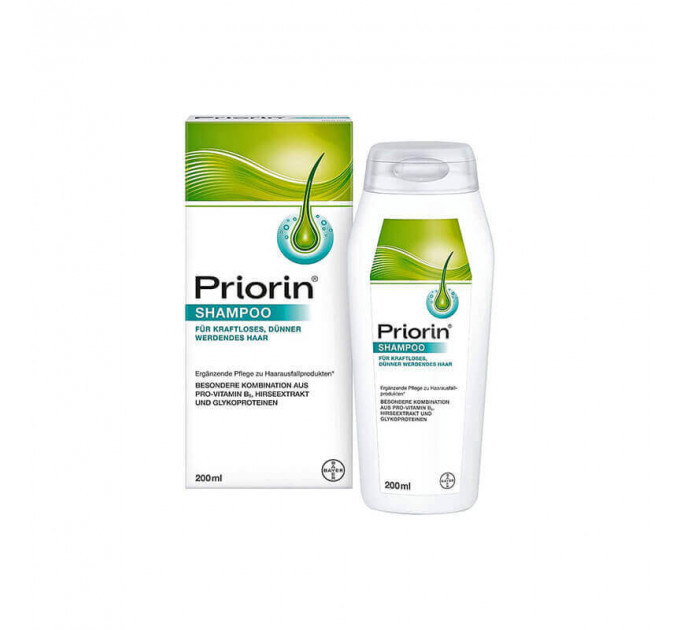 Зміцнюючий шампунь для жирного волосся Priorin Shampoo 200 мл