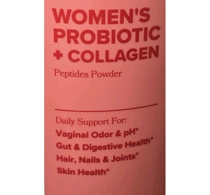 Пробіотики для жінок з пептидами колагену O Positiv URO Women’s Probiotic + Collagen Peptides Powder 212 г Made in USA