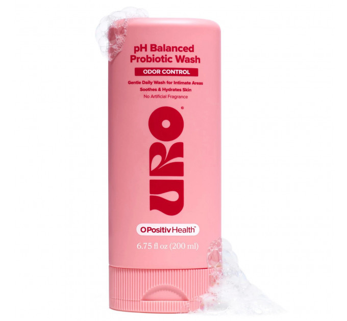 Гель для інтимної гігієни з пробіотиками O Positiv URO pH Balanced Probiotic Wash 200 мл Вироблено в США