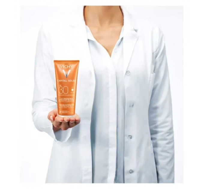 Сонцезахисне молочко для обличчя та тіла Vichy Capital Soleil SPF 30 флакон 300 мл