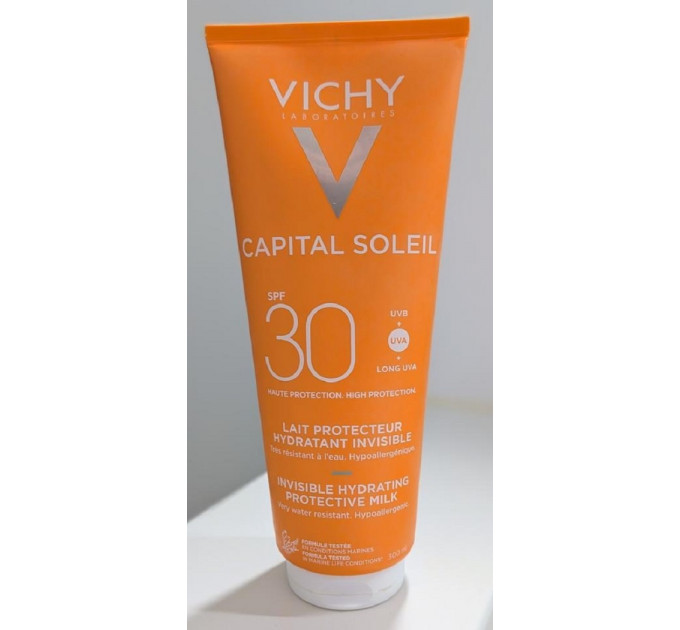Сонцезахисне молочко для обличчя та тіла Vichy Capital Soleil SPF 30 флакон 300 мл