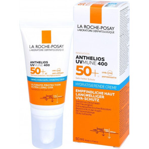 Сонцезахисний зволожуючий крем для обличчя La Roche-Posay Anthelios UVMune 400 Hydrating Cream SPF 50+ (50 мл) Сонцезахисний зволожуючий крем для обличчя La Roche-Posay Anthelios UVMune 400 Hydrating Cream SPF 50+ (50 мл)