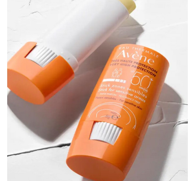 Сонцезахисний стик для чутливих зон Avène Stick Zones Sensibles SPF 50+ (8 г)