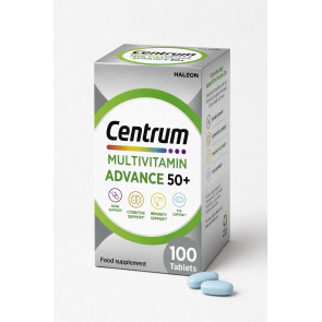 Витаминно-минеральный комплекс для людей старше 50 лет Centrum Multivitamin Advance 50+ (100 таблеток) Витаминно-минеральный комплекс для людей старше 50 лет Centrum Multivitamin Advance 50+ (100 таблеток)