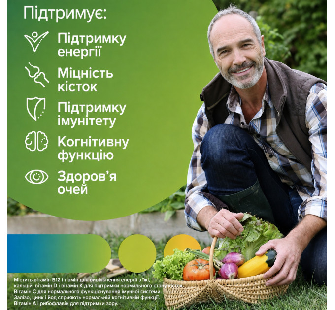 Вітамінно-мінеральний комплекс для людей старше 50 років Centrum Multivitamin Advance 50+ (100 таблеток)