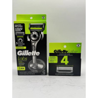 Бритва Gillette Labs Razor з відлущувальною смужкою (1 бритва + 1 магнітна підставка + 5 картриджів)