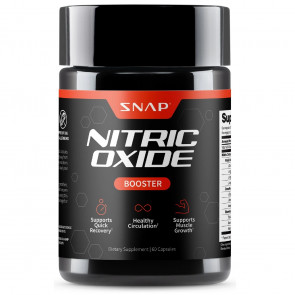 Предтренировочный комплекс аминокислот бустер оксида азота SNAP Nitric Oxide Booster дозировка 1500 мг 60 вегетарианских капсул